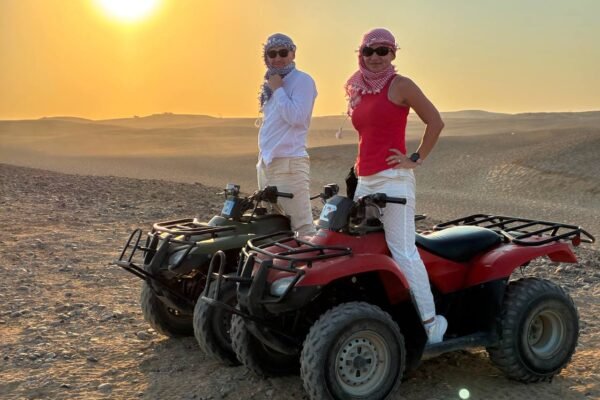 Quad Biking at the Giza Pyramids from Cairo