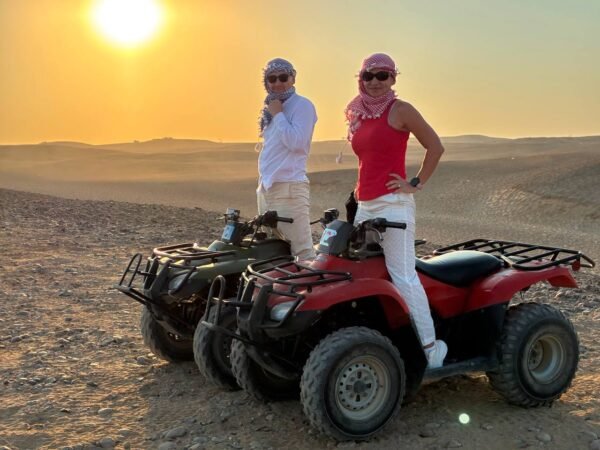 Quad Biking at the Giza Pyramids from Cairo