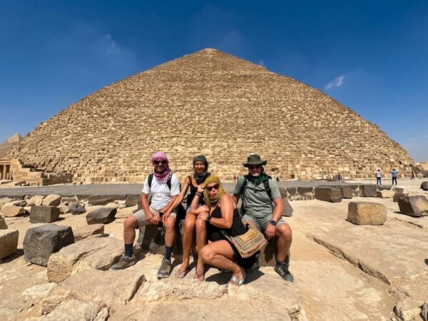 Cairo & Giza Pyramids Private Day Tour from Sokhna Port – GEM & Saqqara