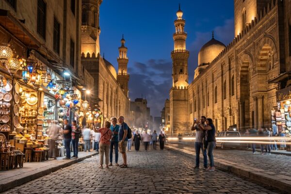 Cairo by Night Tour: Nile Felucca, El Moez Street, Khan El Khalili & Koshary Dinner | Gem Explore Egypt