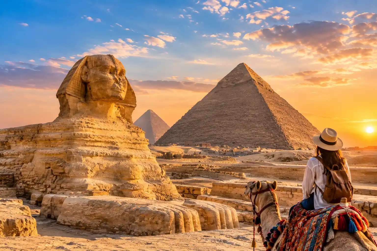 Cairo day trips and excursions to the Giza Pyramids